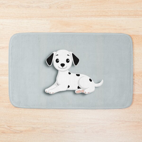 Item preview, Cute Dalmatian Puppy Cartoon Flat Illustration designed and sold by GoldenTealArts.