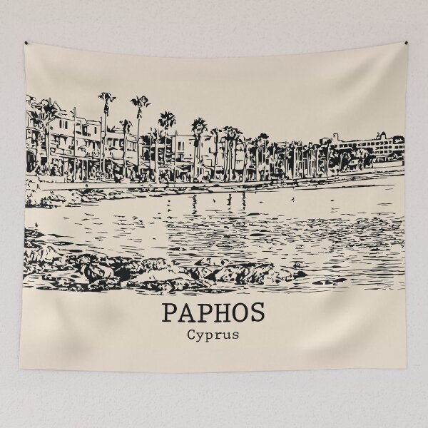 Item preview, Paphos - Cyprus designed and sold by Lakeric Cityscapes.