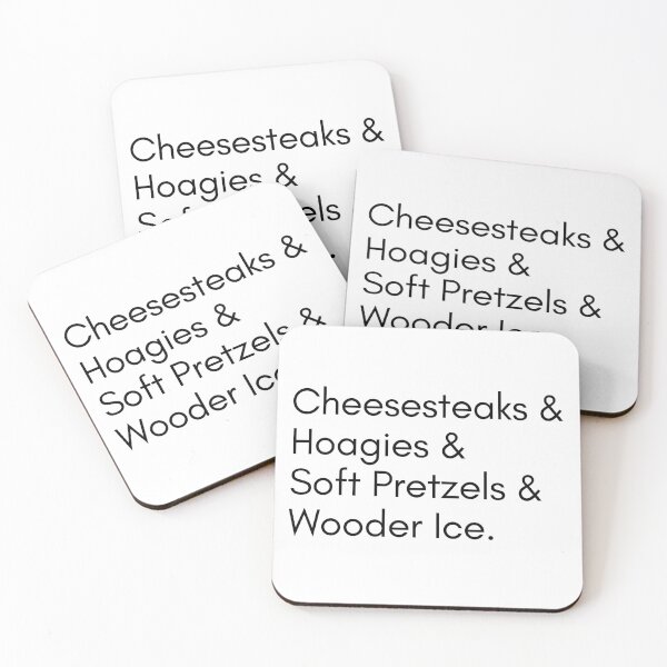 Item preview, Cheesesteaks & Hoagies & soft pretzels & wooder ice designed and sold by Alberto Dominguez.