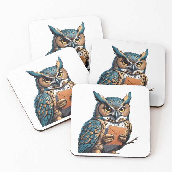 Item preview, Whimsical Owl Messenger designed and sold by LoveingShop.