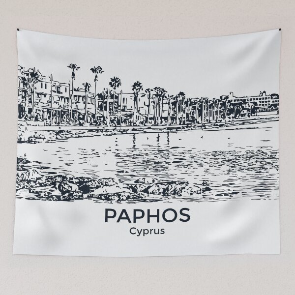 Item preview, Paphos - Cyprus designed and sold by Lakeric Cityscapes.