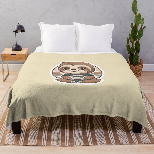 Item preview, Gaming Kawaii Cute Sloth for Boys and Girls designed and sold by Laugh-Lines.