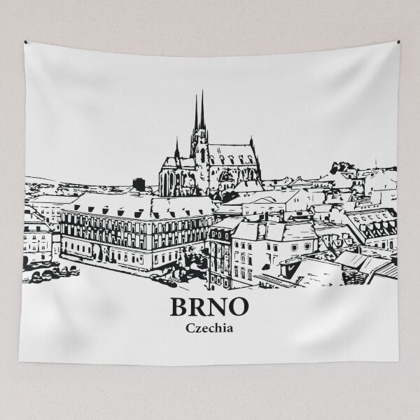 Item preview, Brno - Czechia designed and sold by Lakeric Cityscapes.