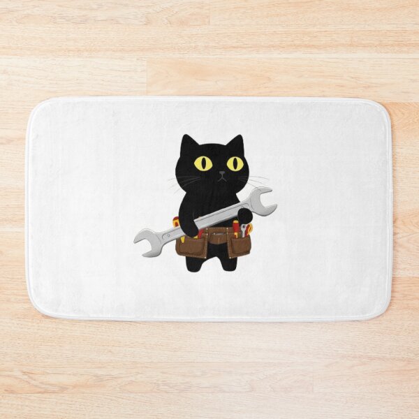 Item preview, Mechanic Cat designed and sold by CamiloHiPa.