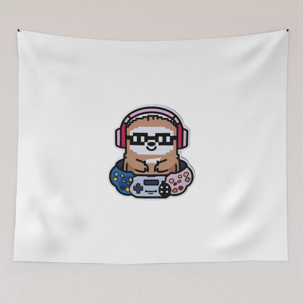 Item preview, Retro Gaming Kawaii Cute Sloth for Boys designed and sold by Laugh-Lines.