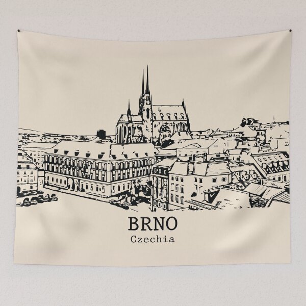 Item preview, Brno - Czechia designed and sold by Lakeric Cityscapes.