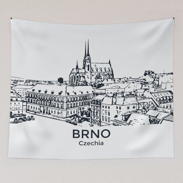 Item preview, Brno - Czechia designed and sold by Lakeric Cityscapes.