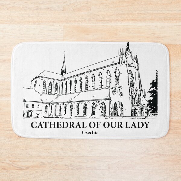 Item preview, Cathedral of Our Lady - Czechia designed and sold by Lakeric Cityscapes.
