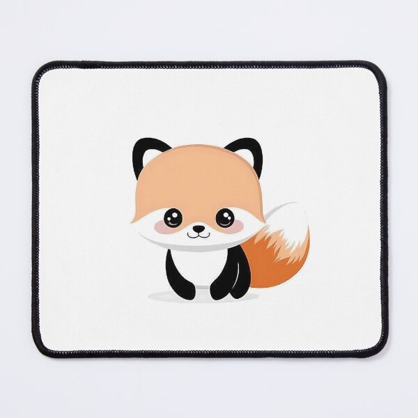 Item preview, Adorable Baby Fox Vector Illustration Design designed and sold by GoldenTealArts.