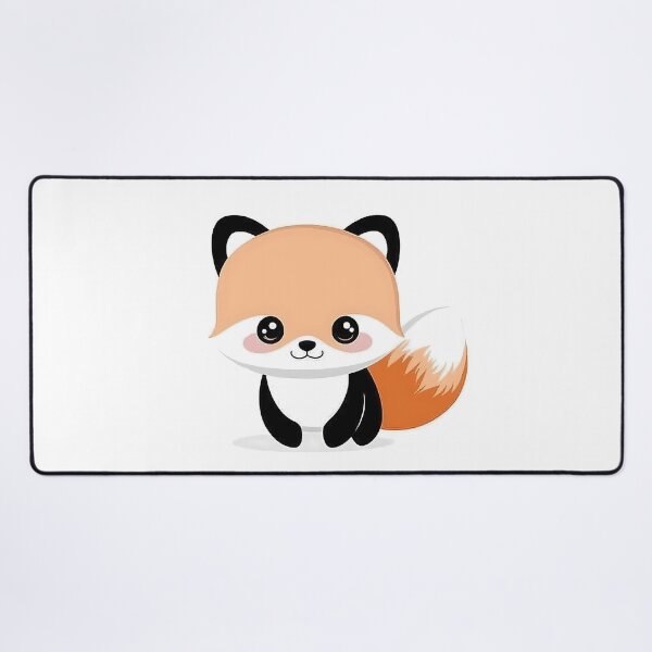 Item preview, Adorable Baby Fox Vector Illustration Design designed and sold by GoldenTealArts.