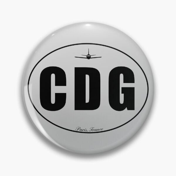 Item preview, CDG Charles de Gaulle Paris France Airport Code designed and sold by Lartheviking.