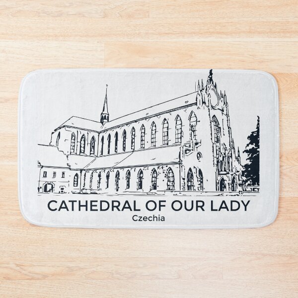 Item preview, Cathedral of Our Lady - Czechia designed and sold by Lakeric Cityscapes.