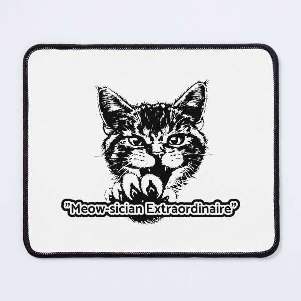 Item preview, Meow-sician Extraordinaire designed and sold by AIJNtees.