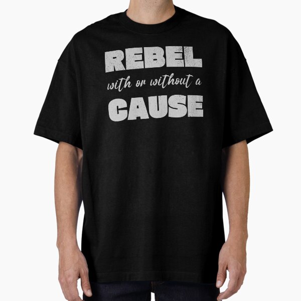 Item preview, Rebel with or without a cause designed and sold by frolicandlarks.