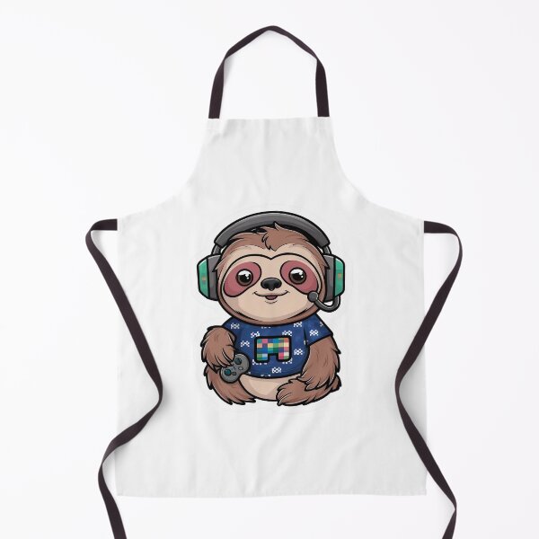 Item preview, Retro Gaming Kawaii Cute Sloth for Boys designed and sold by Laugh-Lines.