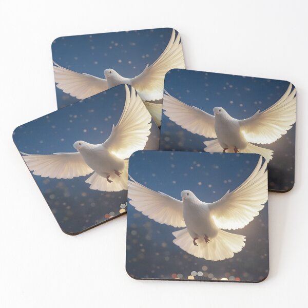 Item preview, a beutiful white dove in a night designed and sold by Fluffy-Fields.