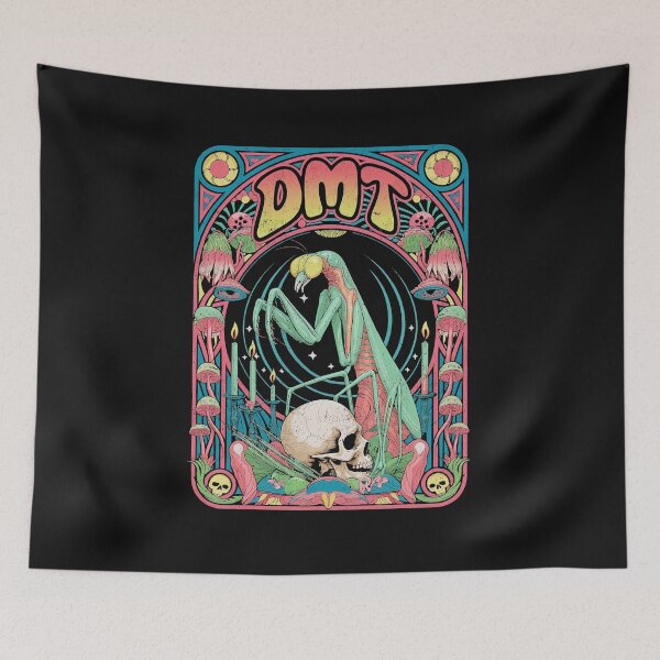 Item preview, DMT Mantis Psychedelic Insect Art designed and sold by Mystikos Art.