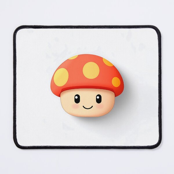 Item preview, Mushroom Head Character With Polka Dot Cap designed and sold by GoldenTealArts.