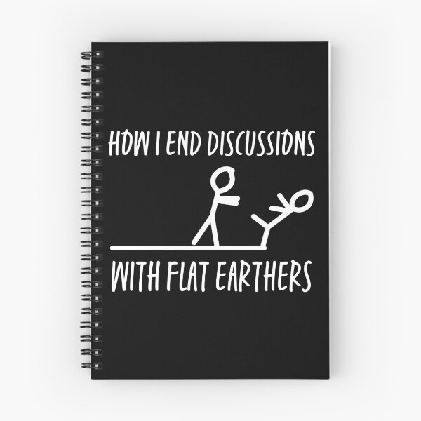 Item preview, Anti Flat Earth – Funny Stick Figure Sarcasm Gift for Science Lovers designed and sold by ScienceCorner.