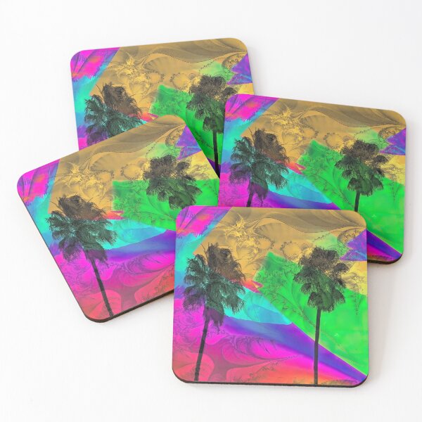Item preview, Tropical Paradise Psychedelic Abstract designed and sold by CarolM.