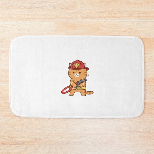 Item preview, Firefighter Cat designed and sold by CamiloHiPa.