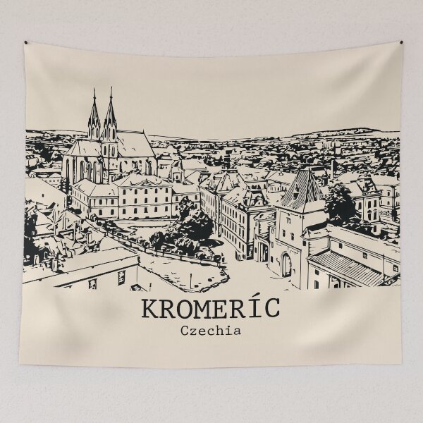 Item preview, Kroměříž - Chequia designed and sold by Lakeric Cityscapes.