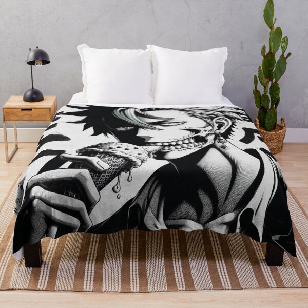 Item preview, Grotesque Zoro Roronoa: Shadow Swordsman in Black and White designed and sold by benja-08.