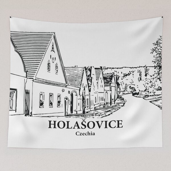 Item preview, Holašovice - Czechia designed and sold by Lakeric Cityscapes.