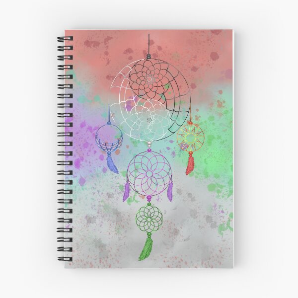 Item preview, Artistic dream catcher designed and sold by AssortedDrawings.