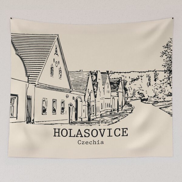 Item preview, Holašovice - Czechia designed and sold by Lakeric Cityscapes.