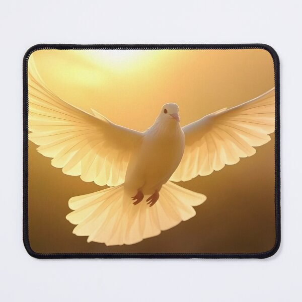 Item preview, a white pigeon flying designed and sold by Fluffy-Fields.