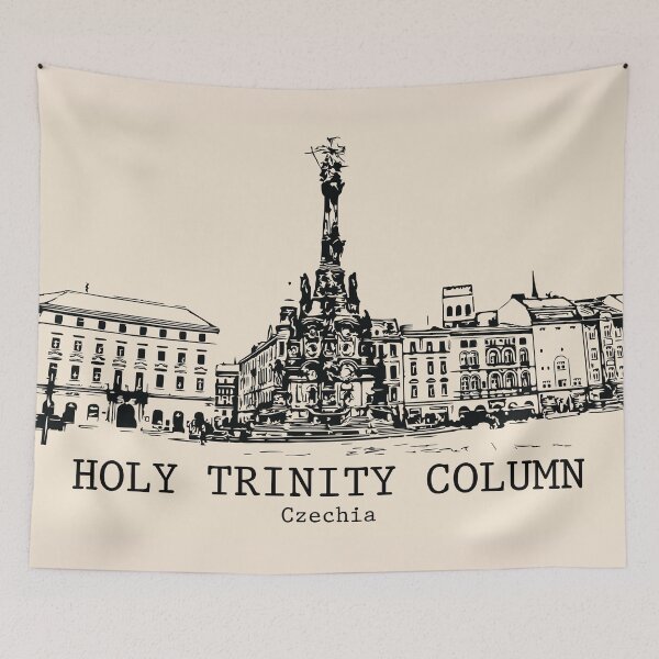 Item preview, Holy Trinity Column - Czechia designed and sold by Lakeric Cityscapes.