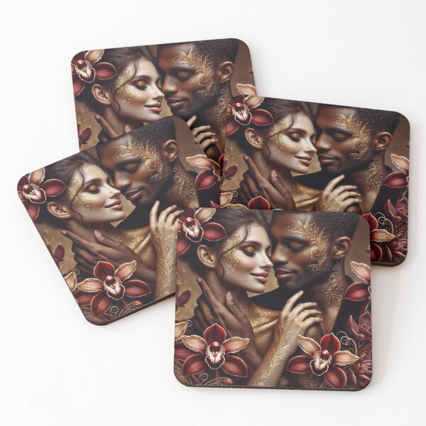 Item preview, Romantic floral embrace designed and sold by Seve-IA.