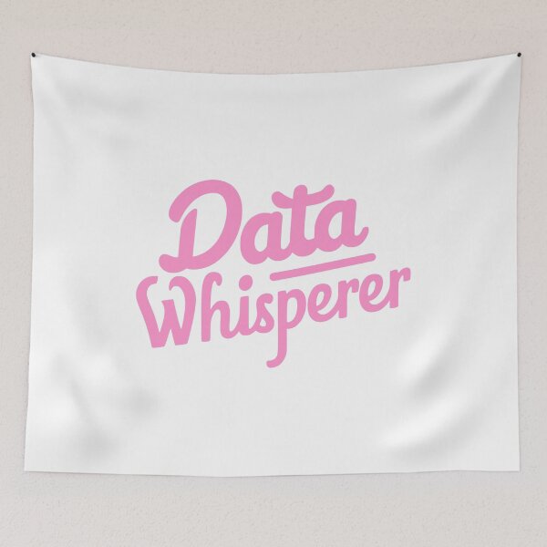 Item preview, Data Whisperer! Pink Data Analyst designed and sold by PMCreative.