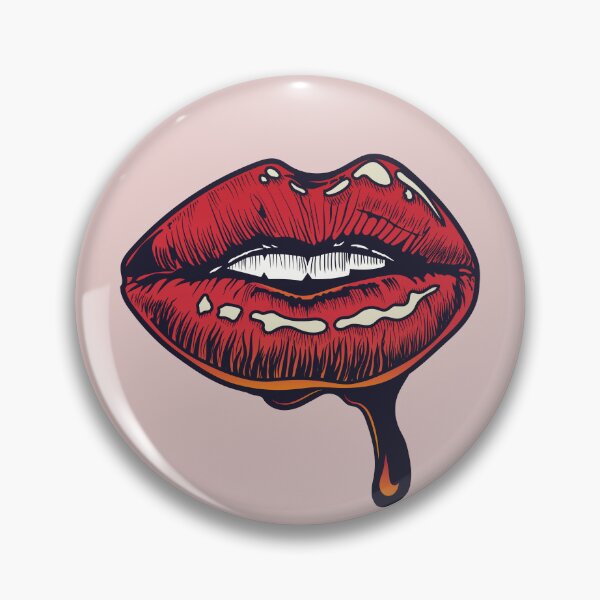 Item preview, Dripping Red Lips - Pop Art designed and sold by CamaleonDesigns.