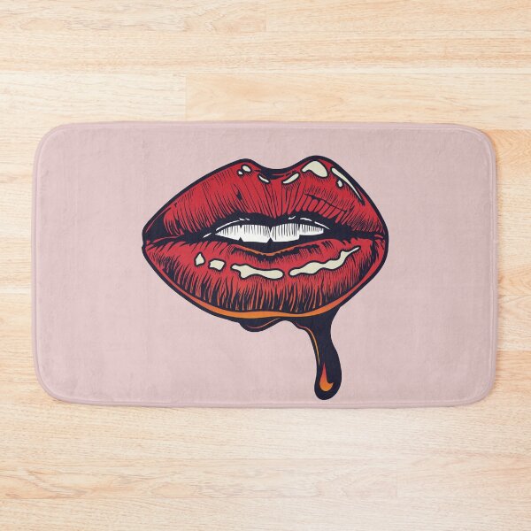 Item preview, Dripping Red Lips - Pop Art designed and sold by CamaleonDesigns.