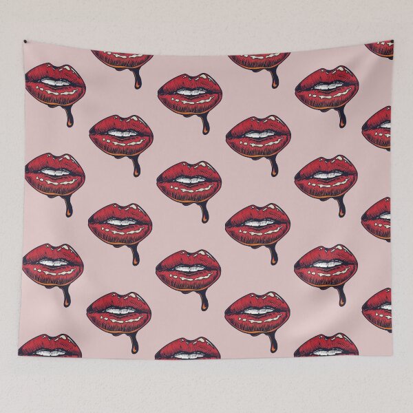 Item preview, Dripping Red Lips - Pop Art designed and sold by CamaleonDesigns.