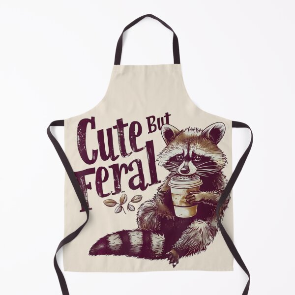 Item preview, Feeling Feral Raccoon, If I'm Moody Give Me Foody, Funny Raccoon Design, Animal Sarcastic Saying, Trendy Raccoon Sublimation designed and sold by FitFisher.