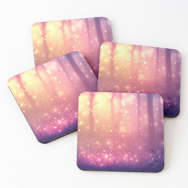 Item preview, Magical forest light during twilight designed and sold by anytka.