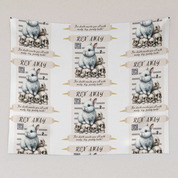 Item preview, The Killer Rabbit Caerbannog designed and sold by TwistsbyOliver.