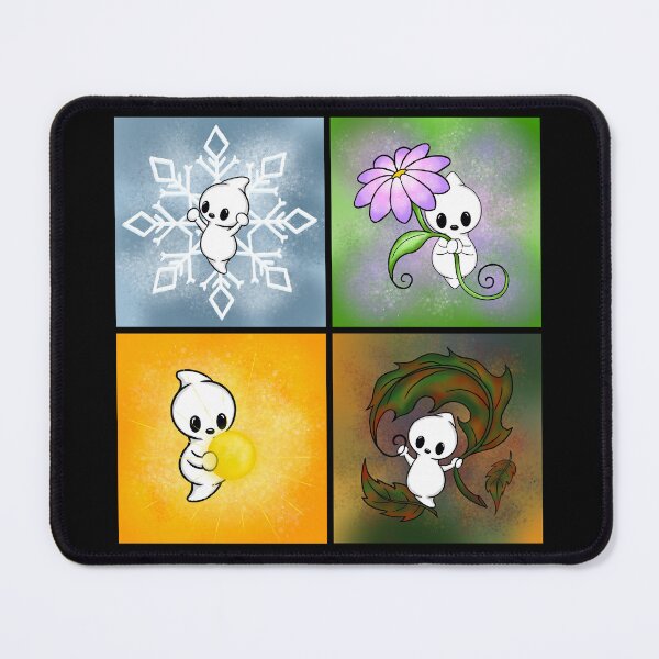 Item preview, cute ghost suri four seasons designed and sold by Pezi-Creation.