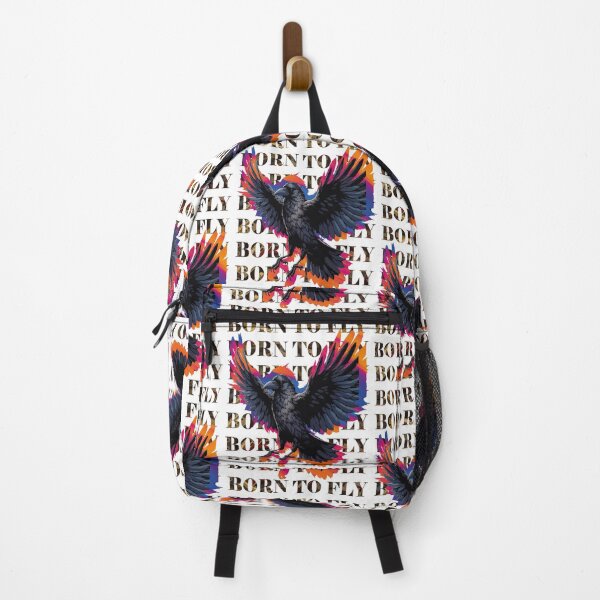Item preview, Vibrant retro dark raven design designed and sold by Brushlight Studio.