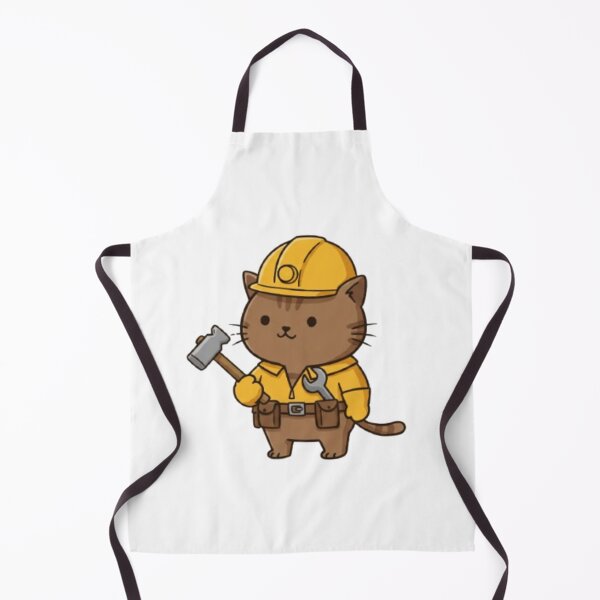 Item preview, Builder Cat designed and sold by CamiloHiPa.