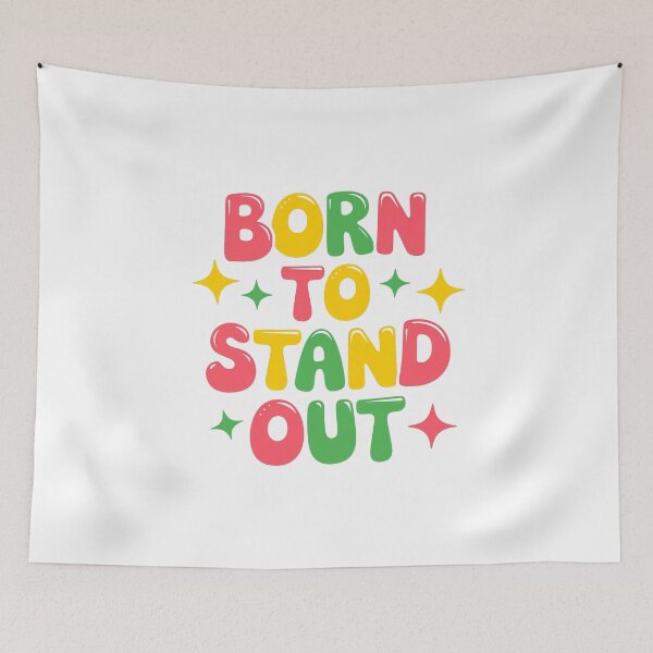 Item preview, Born to stand out | Best girlish t-shirt | Girl designed and sold by RedCircleArt.