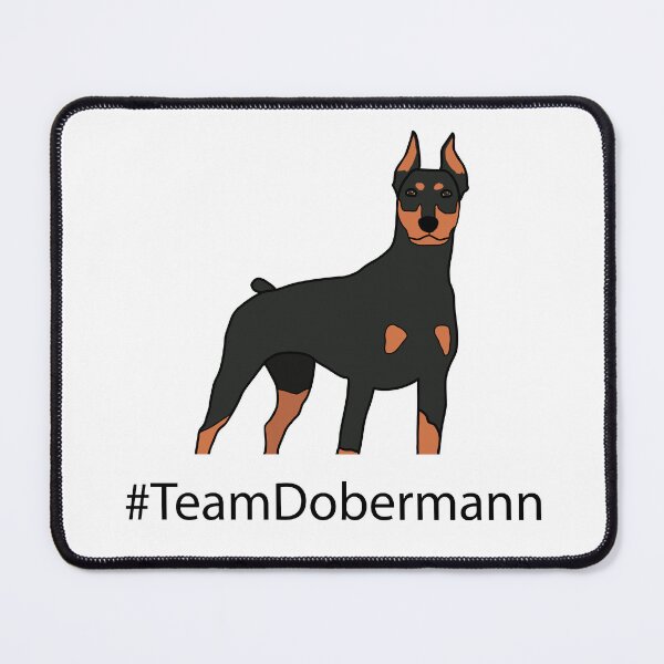Item preview, #TeamDobermann designed and sold by Wild & Cosmic.