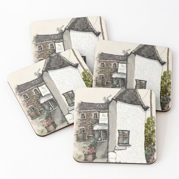 Item preview, St Agnes Bakery, Cornwall Print  designed and sold by MelissaJamesIll.