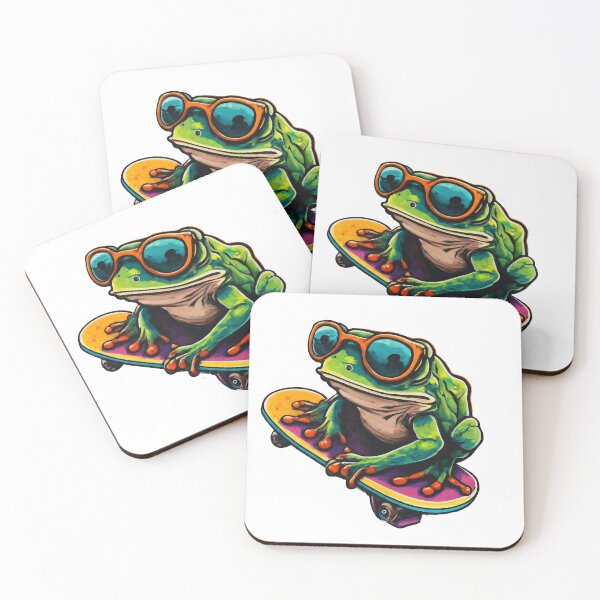 Item preview, Frog Skater designed and sold by darwinsworld.