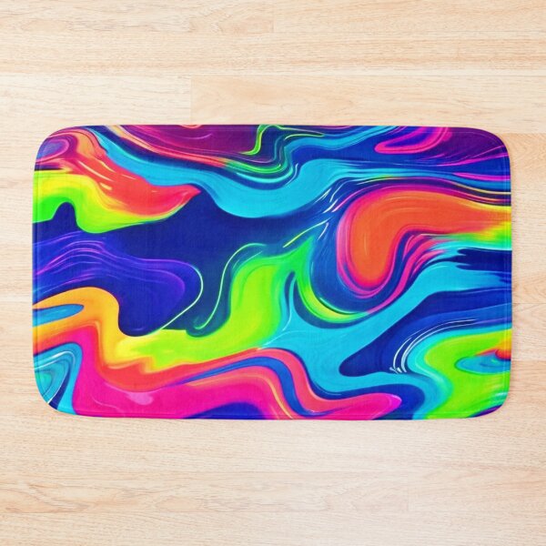 Item preview, Vivid Abstract Color Waves Art designed and sold by Health And Fitness Posts e-Store.