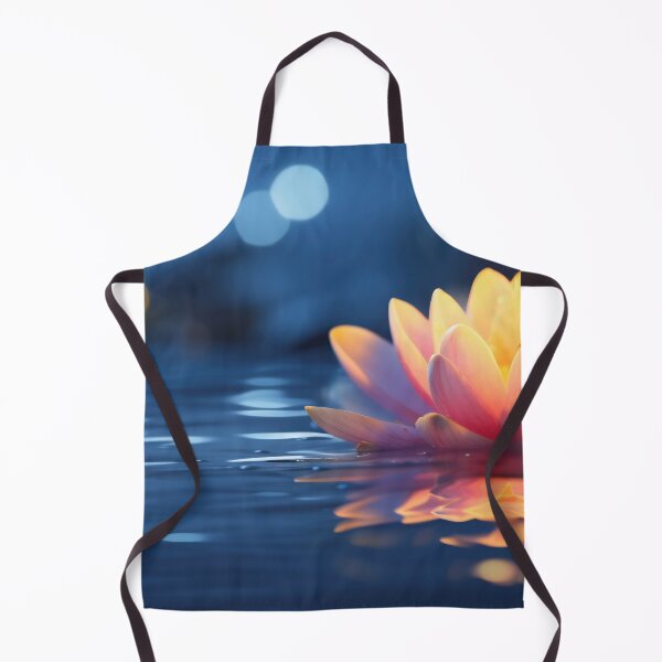 Item preview, Water lily floating on top of a body of water designed and sold by anytka.