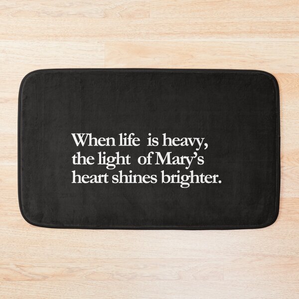 Item preview, The Light of Mary’s Heart designed and sold by ComeToKnowMary.